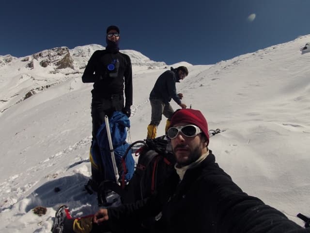 31 Oct – Mountaineering to Camp 1 – 4900m to 5500m