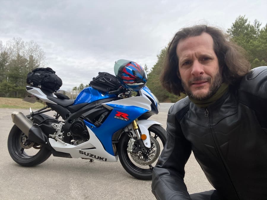 Motorcycling trip from Montréal to upstate New York